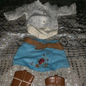American Girl doll Nikki outfit with boots